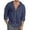 Navy, variant on Bcfgryg Men's Stylish Solid Color Pocket Casual Button Hooded Shirt Comfortable Top Business Shirts Men