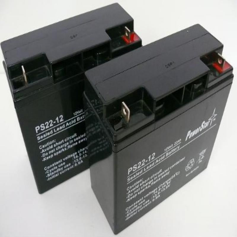 PowerStar2 Year Warranty 12V 22AH SLA Battery for Pride Mobility Go