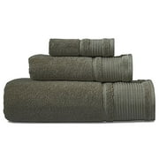 Springmaid Hotel Solid 3-Piece Towel Set, Vineyard Green