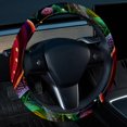 thumbnail image 2 of Snail 14.5 Inch Printing PVC Leather Auto Accessories Car Wheel Cover, Steering Wheel Cover, Steering Wheel Covers, 2 of 6