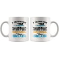 thumbnail image 4 of Swimmer Funny Sport Practice Try Holding Your Breath Swimming Coffee Mug 11 ounces Ceramic Cup, 4 of 4