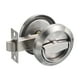thumbnail image 1 of Cerradura de puerta redonda empotrada Uxcell de acero inoxidable 304 con mango invisible, 1 of 8