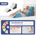 thumbnail image 2 of Juego de almohadas con forma de cuña WSOFRLAC para cama ortopédica para dormir, 2 of 8