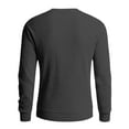 thumbnail image 6 of Dwelliawo Mens Crewneck Sweaters Dress Knitted Casual Lightweight Sweaters Ribbed Crewneck Sweater Relax Fit Pullover Sweaters Pullover Sweater Clearance Black 4XL, 6 of 7