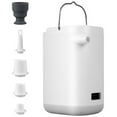 thumbnail image 2 of Mini Air Pump 1200mAh Wireless Small Electric Air Pump Multifunctional Portable Inflator Pump with 4 Nozzles LED Camping Light Air Mattress Pump Air Compressor Pump 3 Modes for Air Bed, 2 of 10