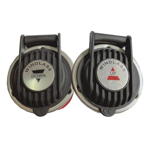 5A 12 / 24V Marine Boat Heavy Duty Cover Windlass Foot Compar Switch Diameter