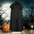 Mens Tunic Hooded Robe Gothic Summer Clothes Halloween Cosplay Costume