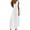 f White, variant on Spring Savings Clearance under 10.00 LYXSSBYX Womens Dresses Sleeveless Hot Sale Clearance Sexy Women's Fashion Sleeveless Printed V-Neck Ladies Pocket Vest Long Dress