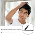thumbnail image 3 of KAKOWELY 1pc Foldable Metal Spring Comb Plastic Handle Comb Portable Pocket Comb for Men (Random Pattern),5.12X"X0.91"X0.47", 3 of 5