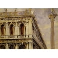 thumbnail image 2 of Sargent, John Singer 18x14 Gold Ornate Wood Framed with Double Matting Museum Art Print Titled - The Libreria, Venice, 1903-04, 2 of 4
