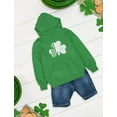 thumbnail image 3 of Tstars Boys Unisex Saint Patricks Day Irish Shamrock Cute Faded Clover Kids St Patricks Day Shirts Gift for Boys Irish Shirt Pride Proud Irish Youth Kids Hoodie, 3 of 6