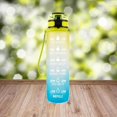thumbnail image 3 of Bouteille d'Eau Portable Grande Capacité Pichet Réutilisable Intérieur.0 L Jaune Bleu, 3 of 7