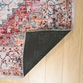 thumbnail image 6 of Noahas Traditional Persian Rugs, Suitable for Living Rooms, Bedrooms, and Office Areas, Orange, 6'x 9', 6 of 8