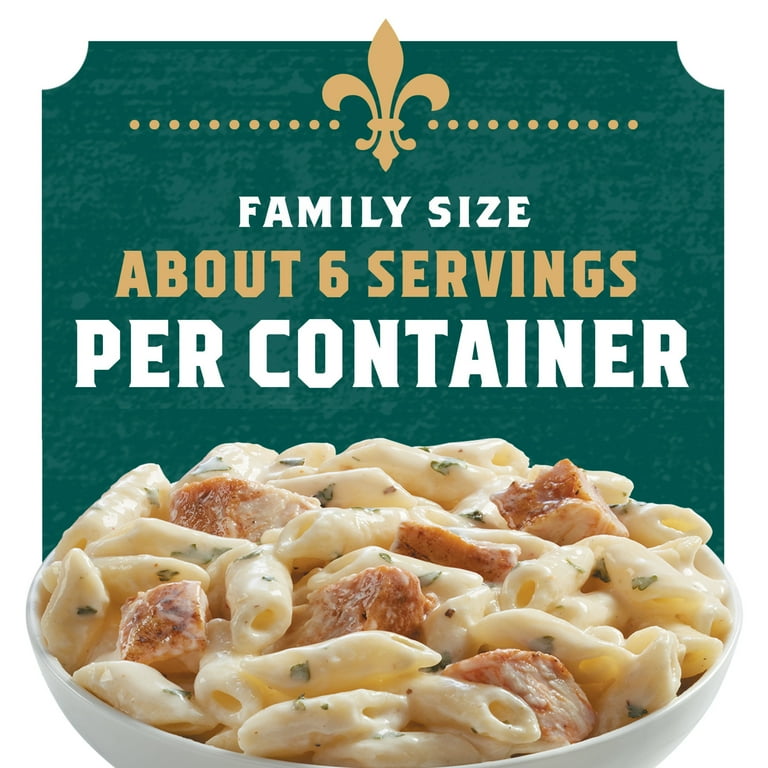 Zatarain's Family Size Frozen Blackened Chicken Alfredo, 40.0 oz