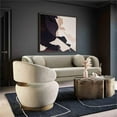 thumbnail image 2 of TOV Furniture Austin Fauteuil d'Appoint Transitionnel Rembourré en Tissu de 17,5 Po Vert, 2 of 7