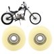 thumbnail image 5 of Rodillo Tensor De Polea, Par De Rodillos De Cadena Necesarios 9 Mm, Fácil De Instalar Para Bicicleta Motorizada De 49 , 66 Y 80, 5 of 7