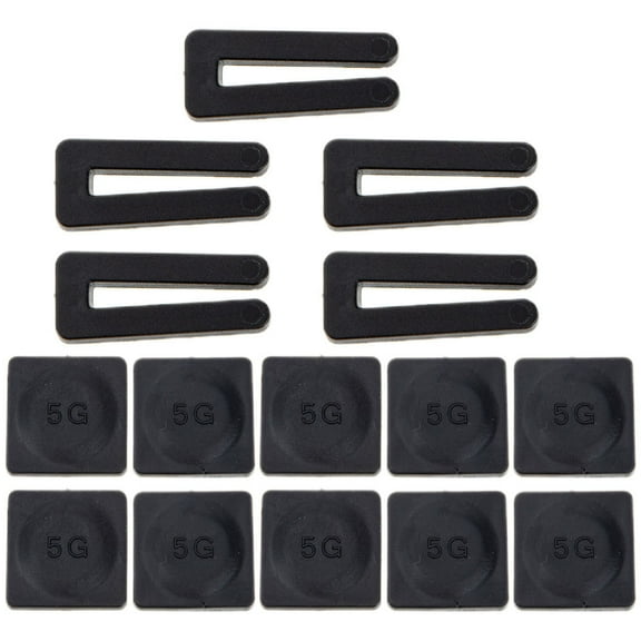 Pawsdot 5Sets Fan Blades Balancing Kit Black Clip and Self Adhesive Weights for Easy Ceiling Fan Maintenance