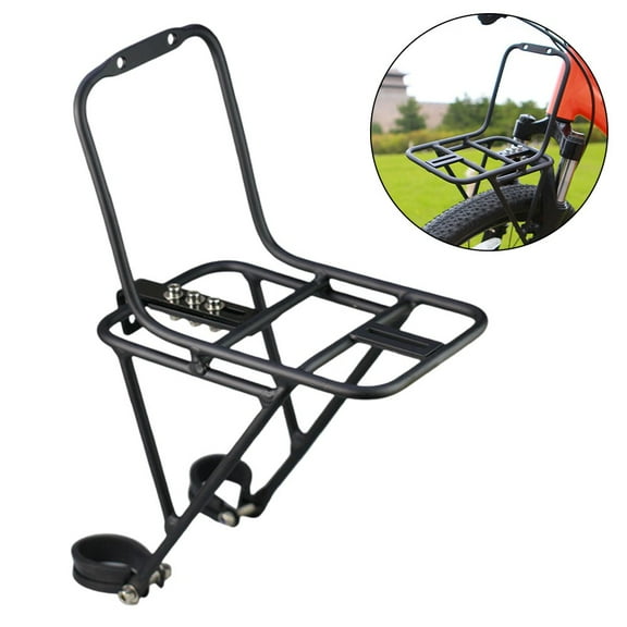 Mountain Bike Front Rack Backpack Rack Aluminum Alloy Hanging Bag Rack