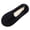 04# Black, variant on 5 Pairs No Show Socks Womens Nylon Non Slip Low Cut Invisible Liner Footies Thin Ice Silk Socks for Flats Loafers Khaki One Size