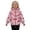1-375Pink1143, variant on CAIVO Child Boys Girls Winter Coats Hooded Jacket Wear Kids Thicken Windproof Zipper Warm Outwear Long Sleeve Trendy Outerwear