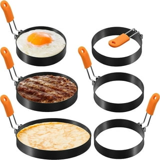  Eggs Rings，2 Pack Funny Stainless Steel Egg Cooking