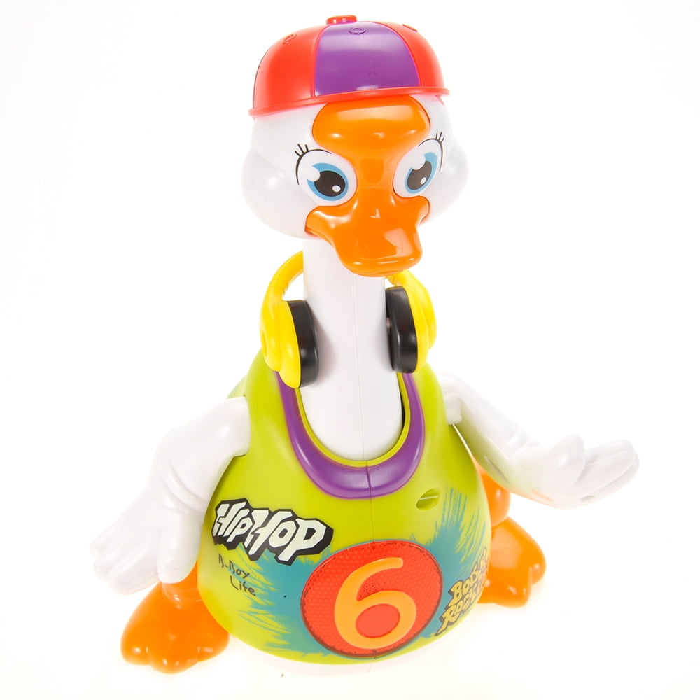 PlayWorld Dancing Hip Hop Goose Development Musical Toy - Green