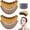 2pcs, variant on Lymphatic contour brush, designed ergonomically for lymphatic drainage