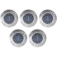 thumbnail image 3 of 5pcs Solar Underground Light Lawn Light 12pcs LED Rainproof Garden Courtyard Villa, 3 of 7