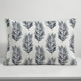 thumbnail image 5 of Creative Products Blue Fern Pattern 18x18 Indoor / Outdoor Pillow, 5 of 9