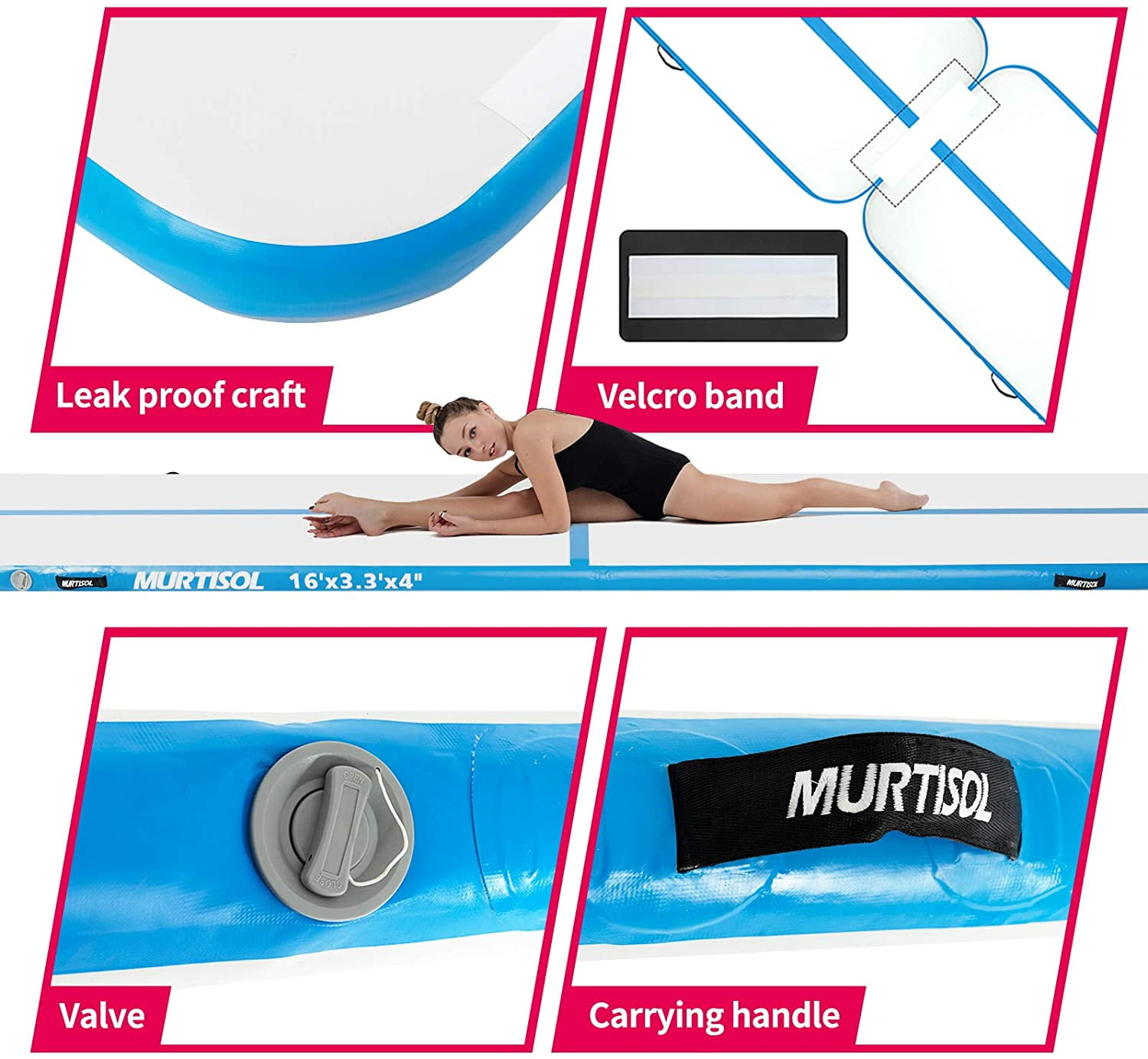 murtisol inflatable gymnastics mat