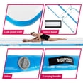 thumbnail image 3 of Murtisol Gymnastics Training Mats Exercise Mats Inflatable Tumbling Swimming Pool Mats Home Use/Training/Cheerleading/Yoga/Water Fun with Electric Pump Pink/Blue/Black Outdoor Indoor, 3 of 6