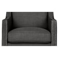 thumbnail image 3 of Picket House Furnishings Emery Chair WIth Ottoman in Charcoal Gray, 3 of 13