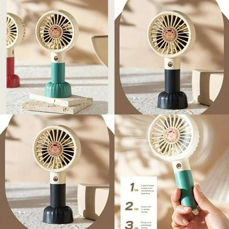 

Portable powerful and compact this mini handheld fan is perfect for staying cool on the go. Specially designed for travel office and outdoor use this small appliance is a must-have