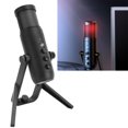 thumbnail image 1 of Microphone à Condensateur PC, Contrôle Précis du Gain Réduction de Bruit Microphone de Jeu USB Réglage du Volume Cardioïde Fonction Muet pour Enregistrement, 1 of 7