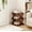 Tea Wood, variant on The 9-Tier No-Assembly Bamboo Rack, No Assembly Required, Tall Narrow Foldable Shoe Organizer, Vertical Shoe Organizer for Small Spaces