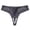 Z03-Dark Gray, variant on Womens Silk Panties String Thong Underwear (Red, S)