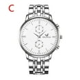 thumbnail image 2 of Guodhu Mens Luxury Watch - Stainless Steel Date Quartz Watch Business Dress Watches for Men A Timeless Piece, Perfect as Wedding Anniversary Gifts,Heartfelt Birthday Gifts for Men Dad, 2 of 2