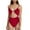Red, variant on Wancir Women's Bikini Sets Women Two Bikini Set Padded Push Up Swimwear Swimsuit