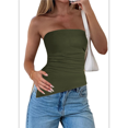 thumbnail image 1 of Camiseta Sin Mangas Sexy de Moda de Verano Verde M, 1 of 7
