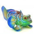 thumbnail image 1 of Poisson-Grenouille Simulation Aquarium, Poisson-Grenouille Simulation Sûre, Silicone pour Aquarium Vert Bleu, 1 of 8