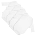 thumbnail image 1 of Unisex Baby Romper Cotton Jumpsuits for Infant 4Pcs Solid-Colored Set, 1 of 4
