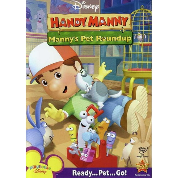 Handy Manny: Manny's Pet Roundup (DVD), Disney, Kids & Family