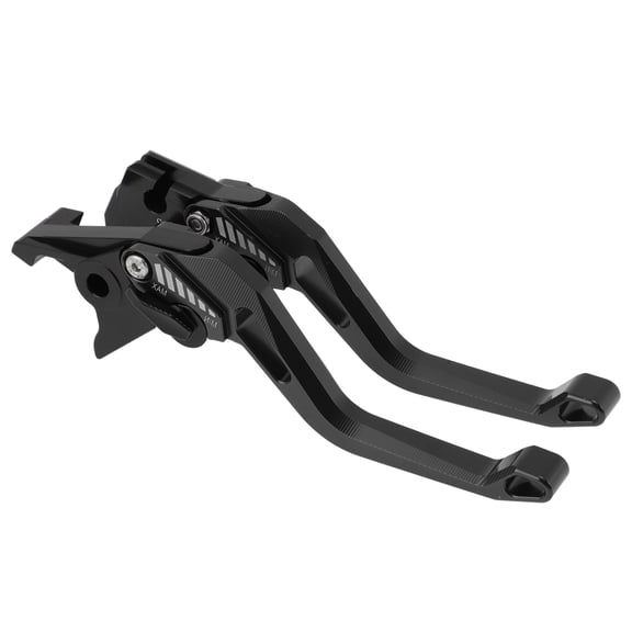 Unique Bargains Short Brake Clutch Levers for Suzuki GSX-8S 2023-2025 6 Position Adjustable Motorcycle Handlebar Brake Lever Aluminum Alloy Solid Black 1 pair