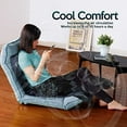 thumbnail image 5 of Zone Tech Cooling Car Seat Cushion - Classic Black 12V Automotive Comfortable Cooling Car Seat Cushion Perfect for Summer, Road Trips, and Many More, 5 of 9