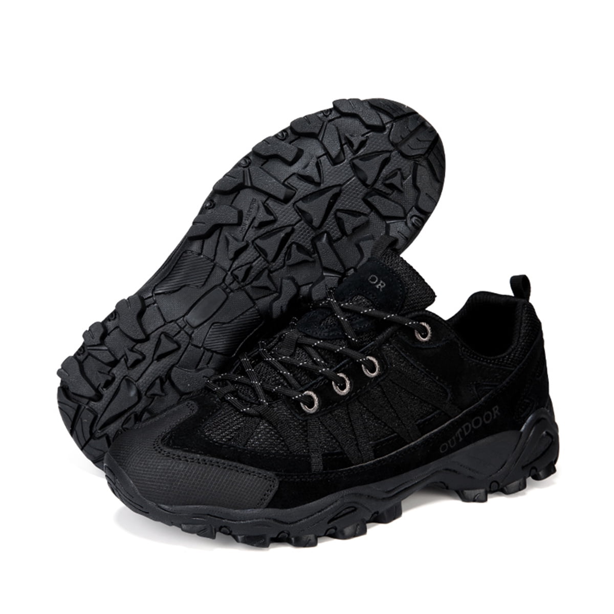 AUXDIQ Hiking Shoes Mens Waterproof Mountain Trekking Shoes Women Breathable Walking Shoes Outdoor Sports Running Camping Climbing