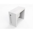 thumbnail image 6 of Modern Erika Engineered Wood Italian Extendable Console Table in White, 6 of 6