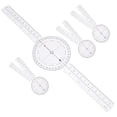 thumbnail image 4 of 4Pcs Goniometer Protractor Ruler Occupational Home Ruler Practical Angle Ruler Clear Ruler, 4 of 8