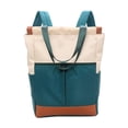 thumbnail image 2 of Tote Daypack Backpack Wide College Business Bag Rucksack Green, 2 of 8