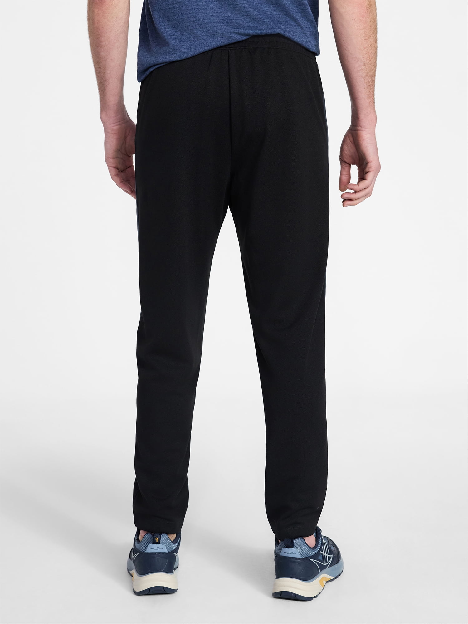Athletic Works Men's and Big Men's Tricot Track Pants, Sizes S-3XLT