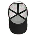thumbnail image 3 of Picia Rose Flowers pattern Trucker Low Profile Hat Men Women Baseball Cap Dad Hat Adjustable Unconstructed Plain Cap, 3 of 9